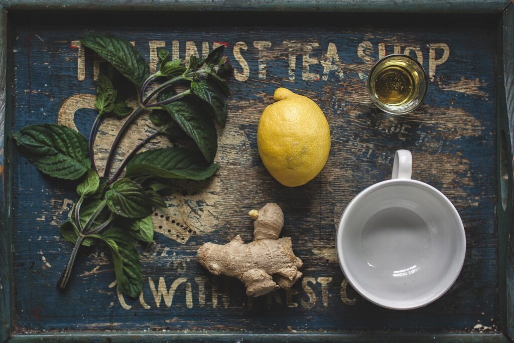 tea, honey, lemon, tea cup, ginger, mint, above, herb, herbal, drink, beverage, cup, hot, green, organic, healthy, mug, lifestyle, tea, tea, tea, tea, tea, honey, honey, lemon, lemon, ginger, ginger, ginger, lifestyle