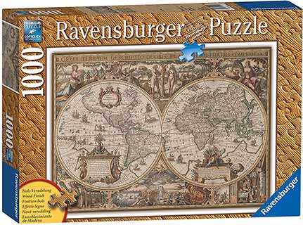 Puzzle: Antike Weltkarte