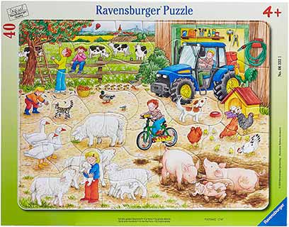 Puzzle: Auf dem großen Bauernhof