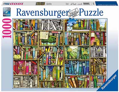 Puzzle: Magisches Bücherregal