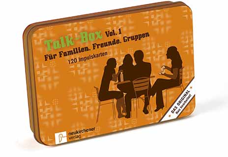>Gesellschaftspiel: Talk-Box für Familien